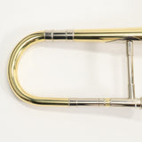 S.E. Shires Model STBQALESSIALTO Professional Alto Trombone SN Q6493 OPEN BOX