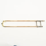 S.E. Shires Model STBQALESSIALTO Professional Alto Trombone SN Q6493 OPEN BOX