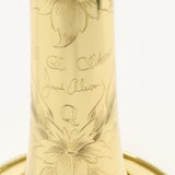 S.E. Shires Model STBQALESSIALTO Professional Alto Trombone SN Q6493 OPEN BOX