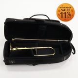 S.E. Shires Model STBQALESSIALTO Professional Alto Trombone SN Q6493 OPEN BOX