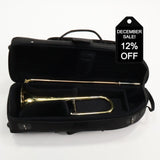 S.E. Shires Model STBQALESSIALTO Professional Alto Trombone SN Q6493 OPEN BOX