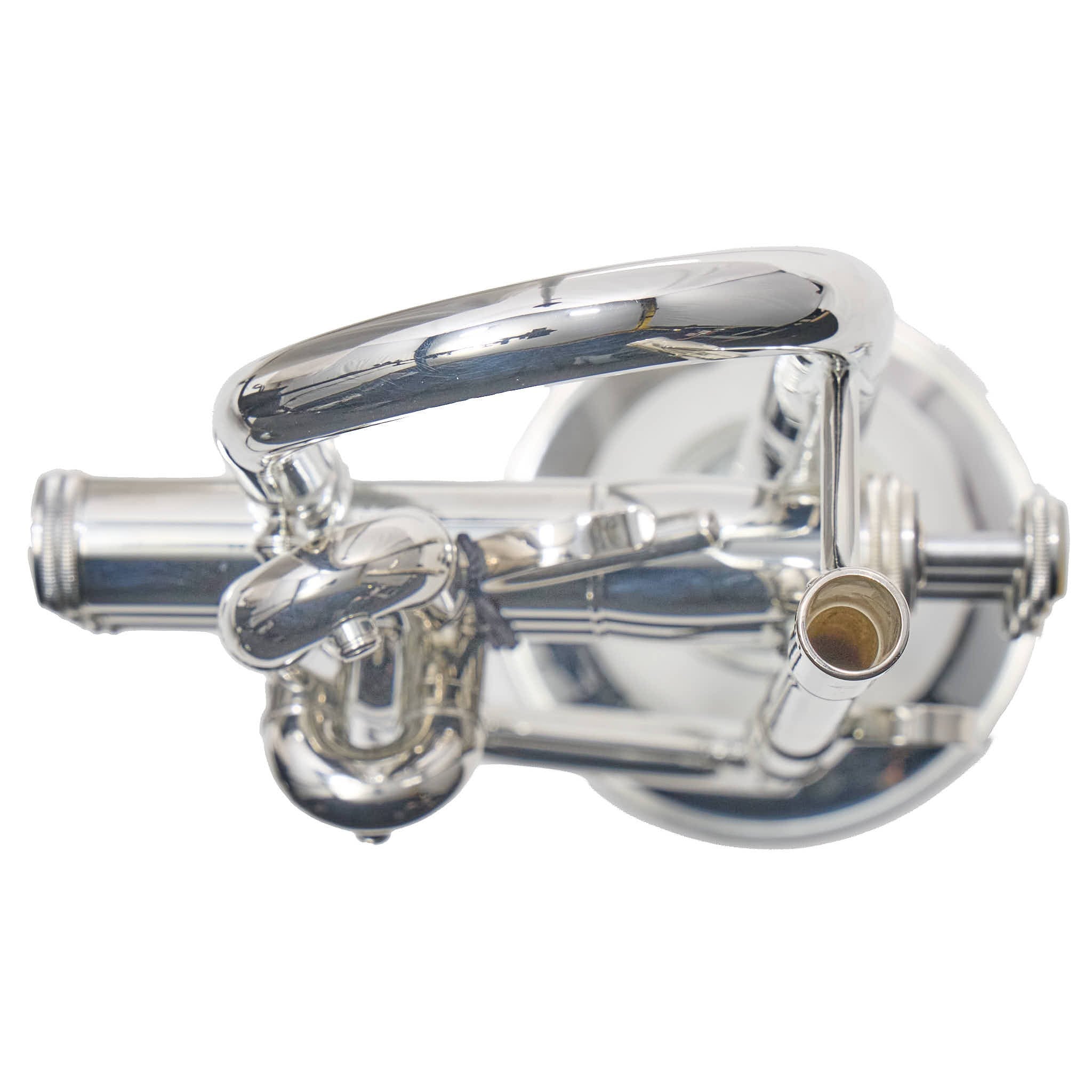 S.E. Shires Q10RS Q-Series Professional Bb Trumpet in Silver Plate