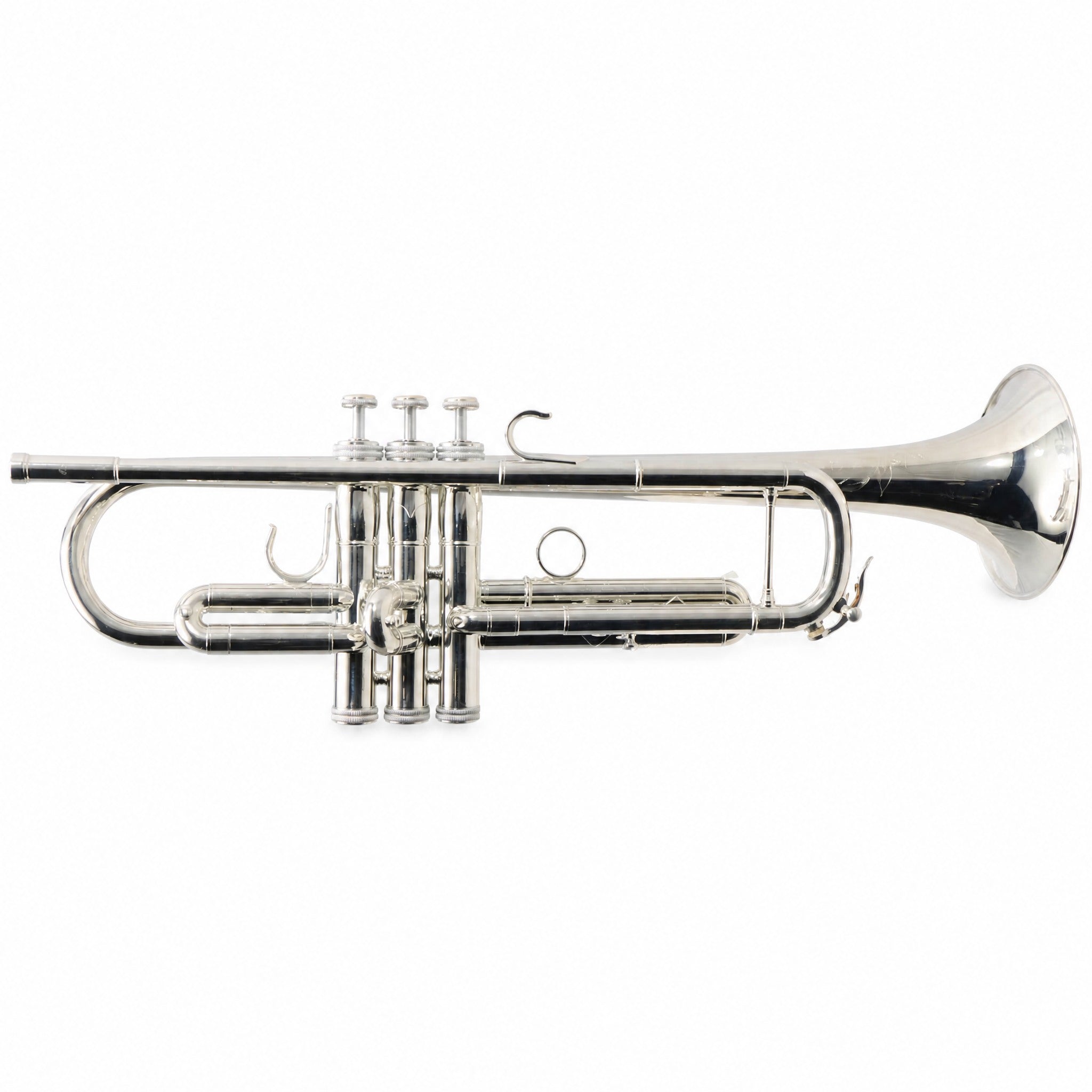S.E. Shires Q10RS Q-Series Professional Bb Trumpet in Silver Plate