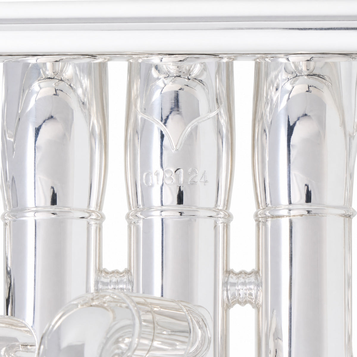 S.E. Shires Q10S Q-Series Professional Bb Trumpet in Silver Plate