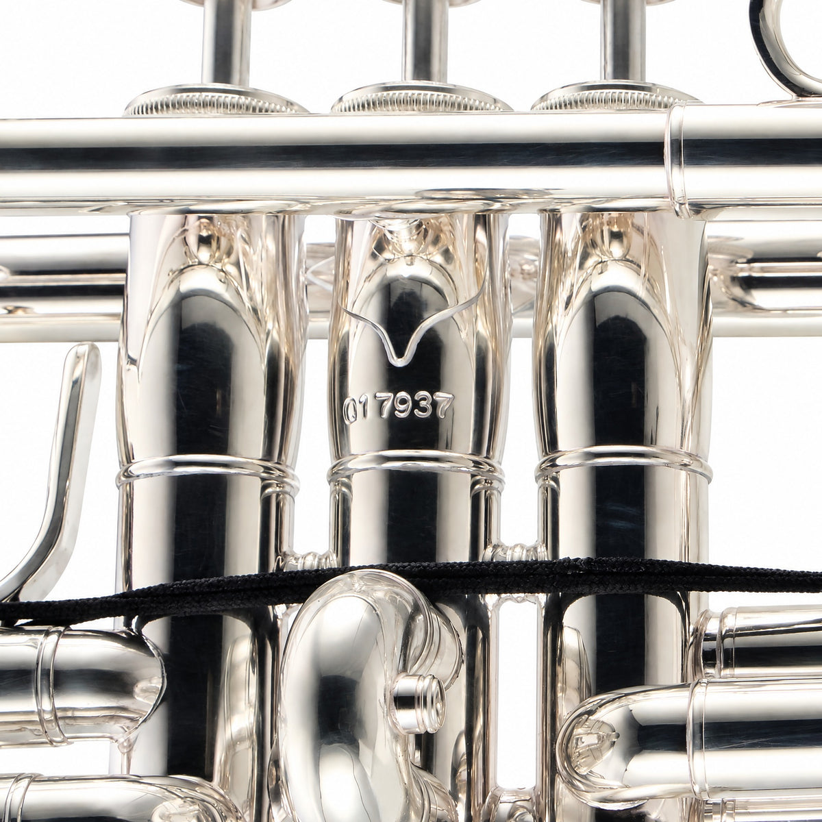 S.E. Shires Q13S Q-Series Professional C Trumpet in Silver Plate