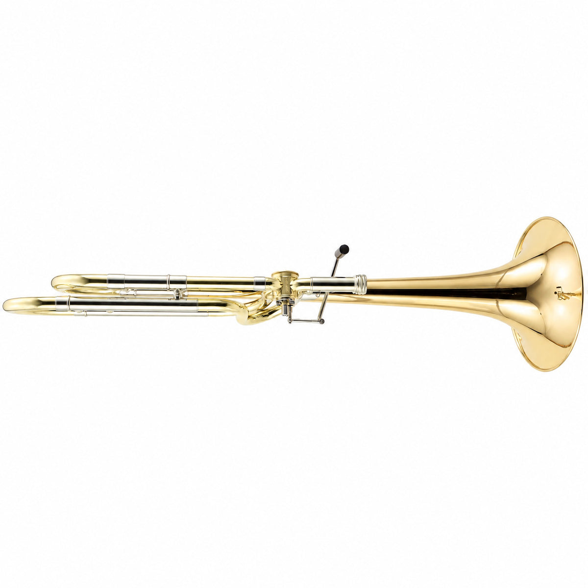 S.E. Shires Q30GR Q-Series Tenor Trombone with Gold Brass Bell, Rotary Valve