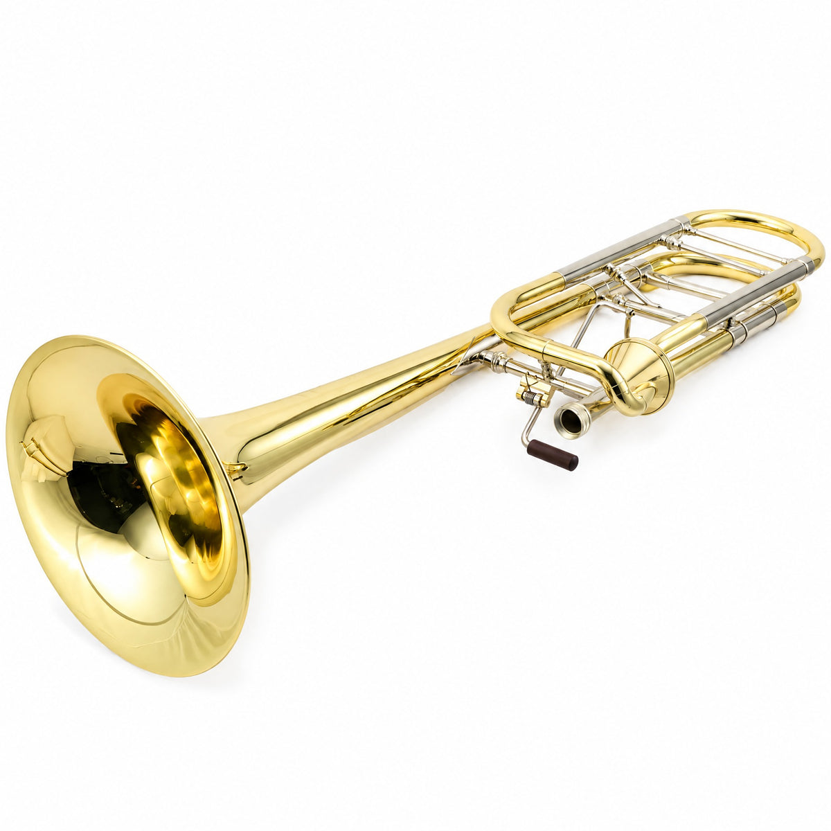 S.E. Shires Q30YA Q-Series Tenor Trombone with Yellow Brass Bell, Axial Flow Valve