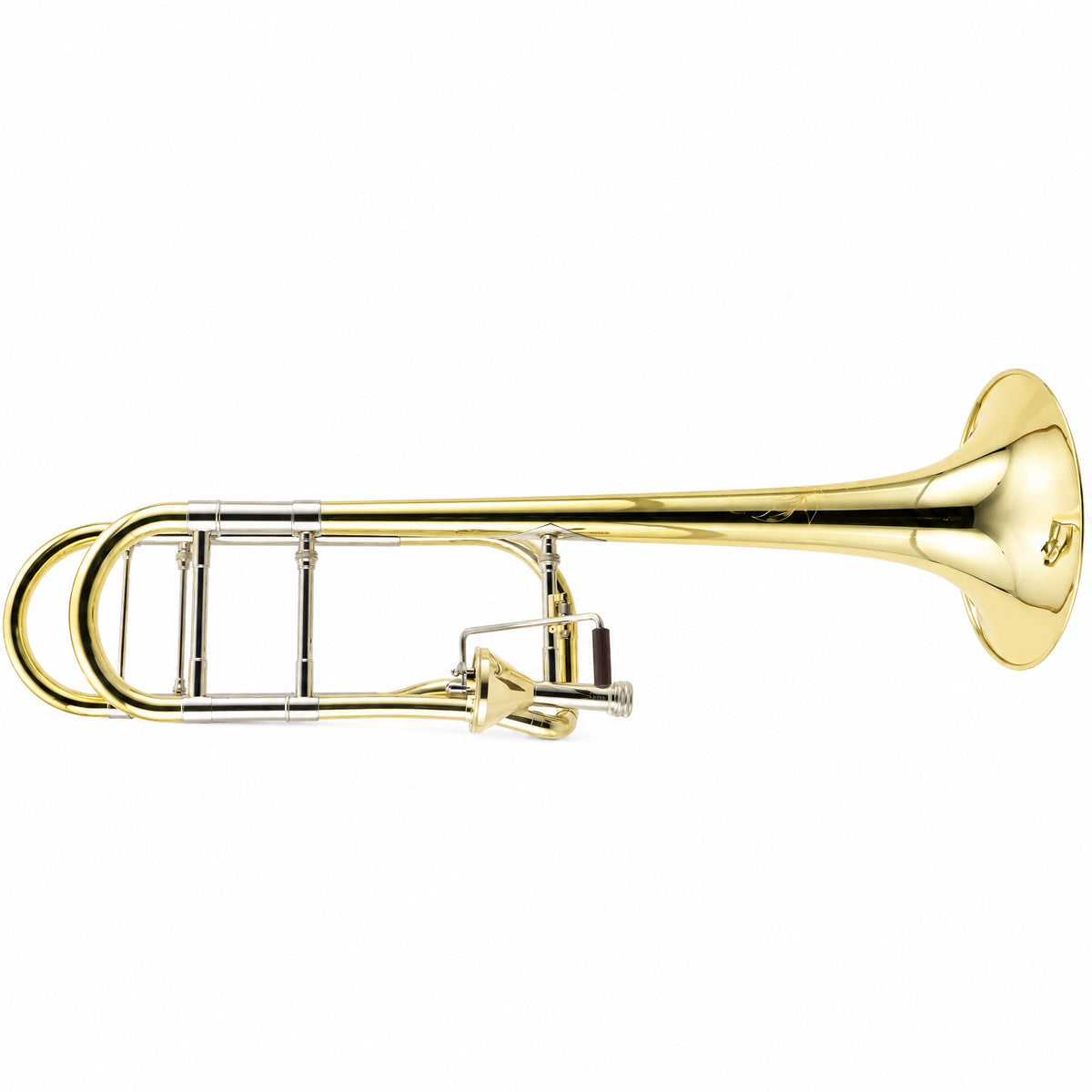 S.E. Shires Q30YA Q-Series Tenor Trombone with Yellow Brass Bell, Axial Flow Valve