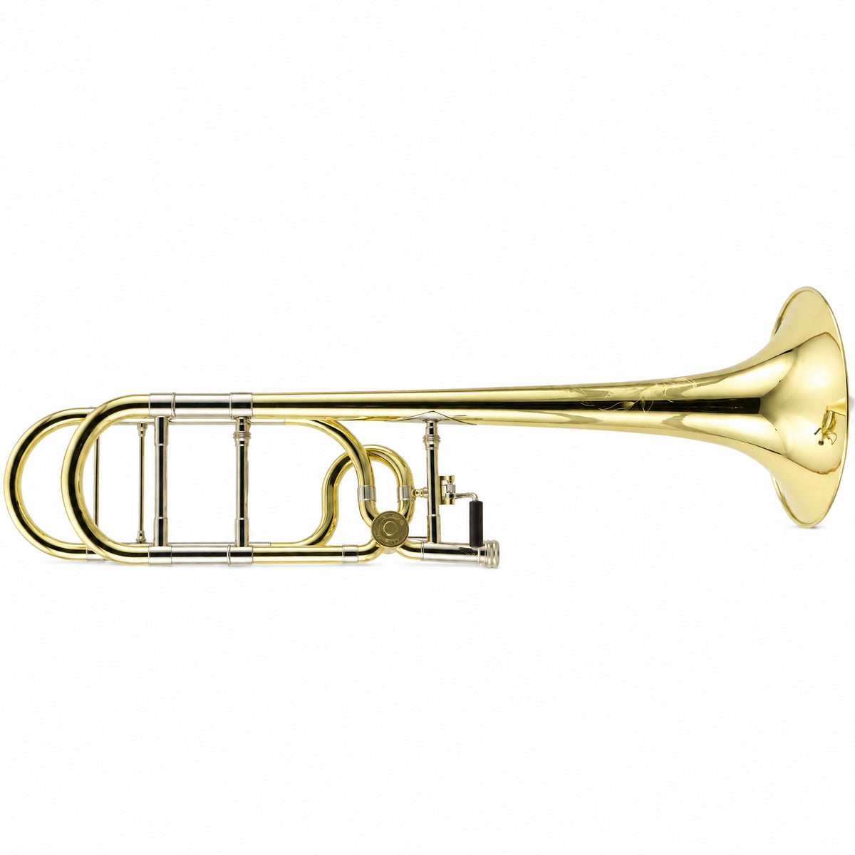 S.E. Shires Q30YR Q-Series Tenor Trombone with Yellow Brass Bell, Rotary Valve