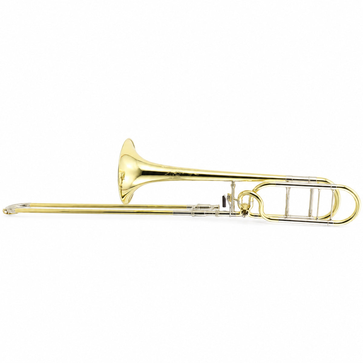 S.E. Shires Q30YR Q-Series Tenor Trombone with Yellow Brass Bell, Rotary Valve