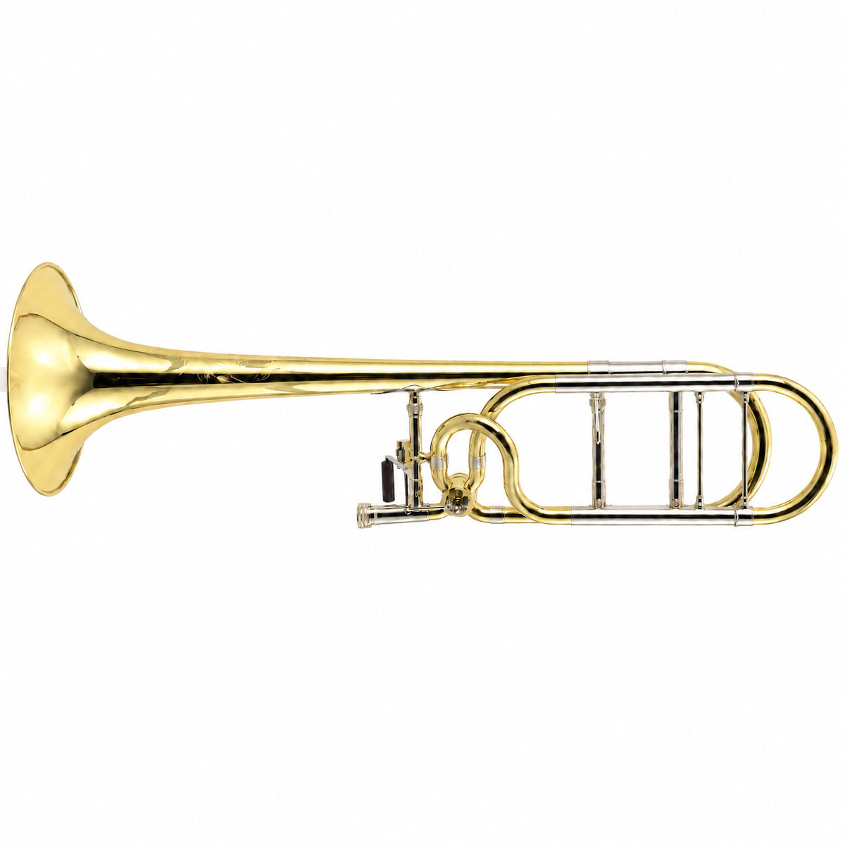 S.E. Shires Q30YR Q-Series Tenor Trombone with Yellow Brass Bell, Rotary Valve