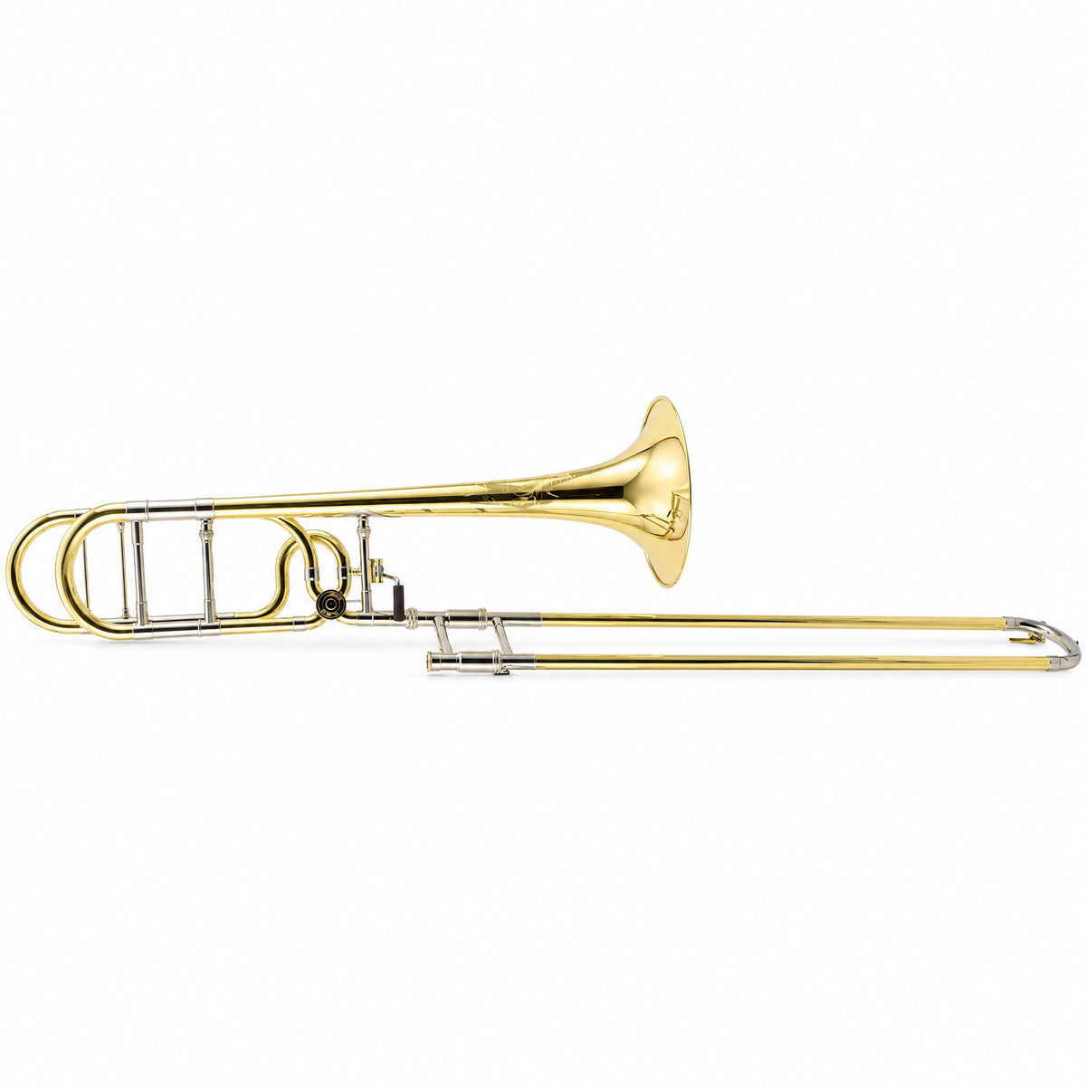 S.E. Shires Q30YR Q-Series Tenor Trombone with Yellow Brass Bell, Rotary Valve