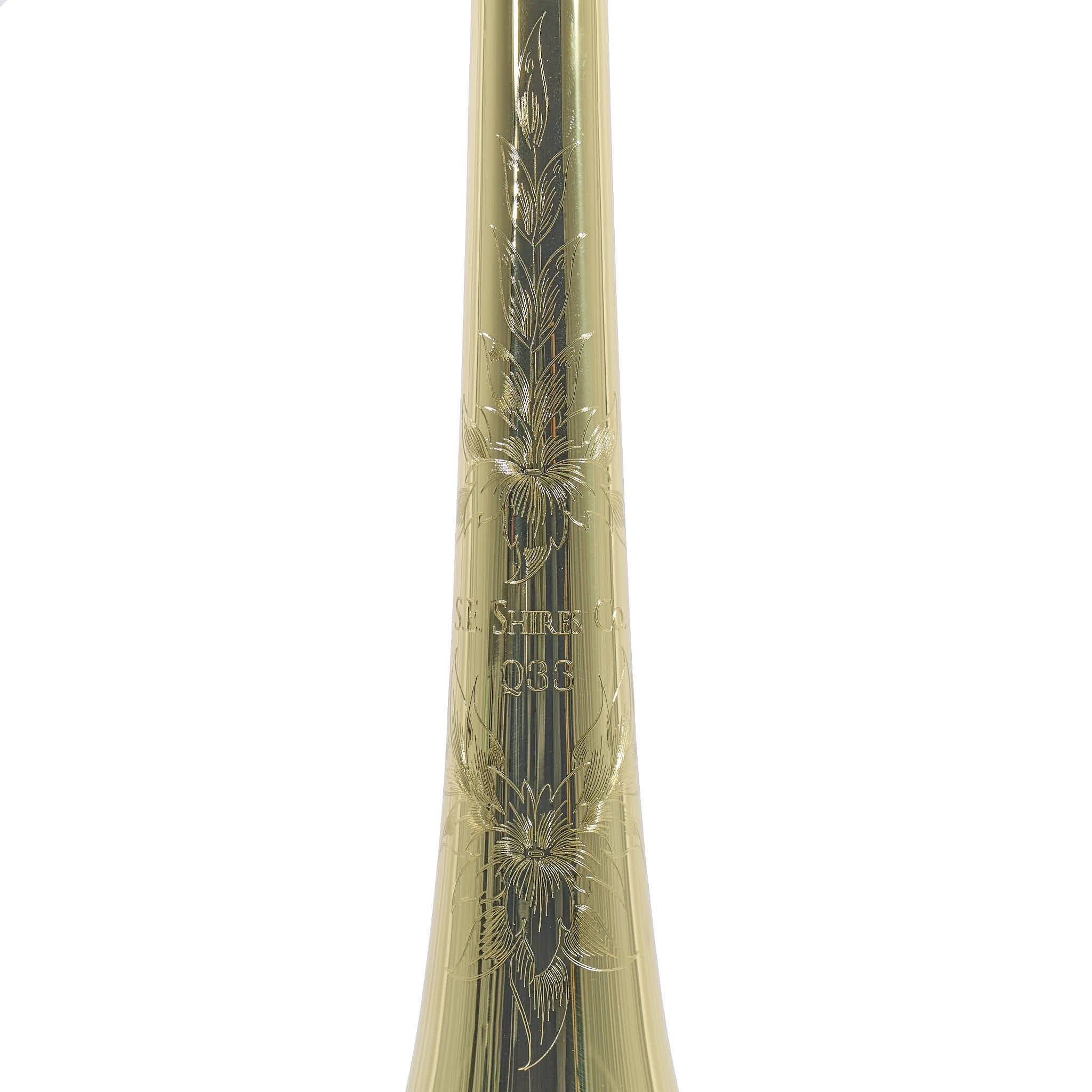 S.E. Shires Q33 Q-Series Professional Small Bore Tenor Trombone in Lacquer