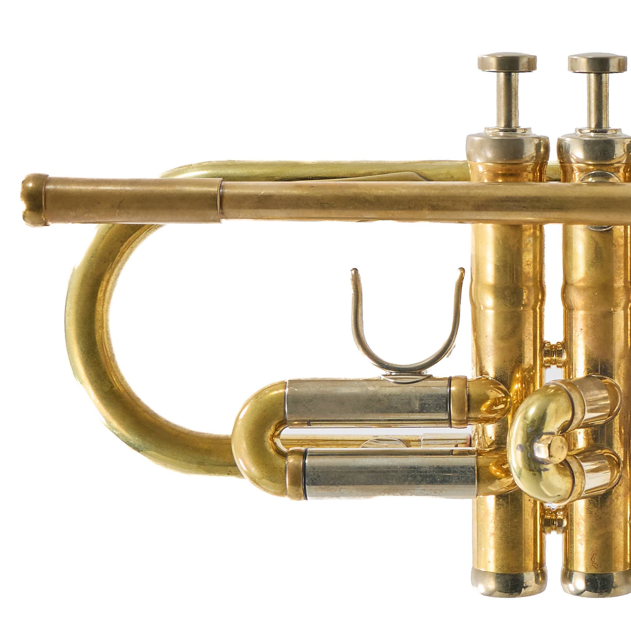 Schagerl 'Charis' Large Bore C Trumpet in Raw Brass
