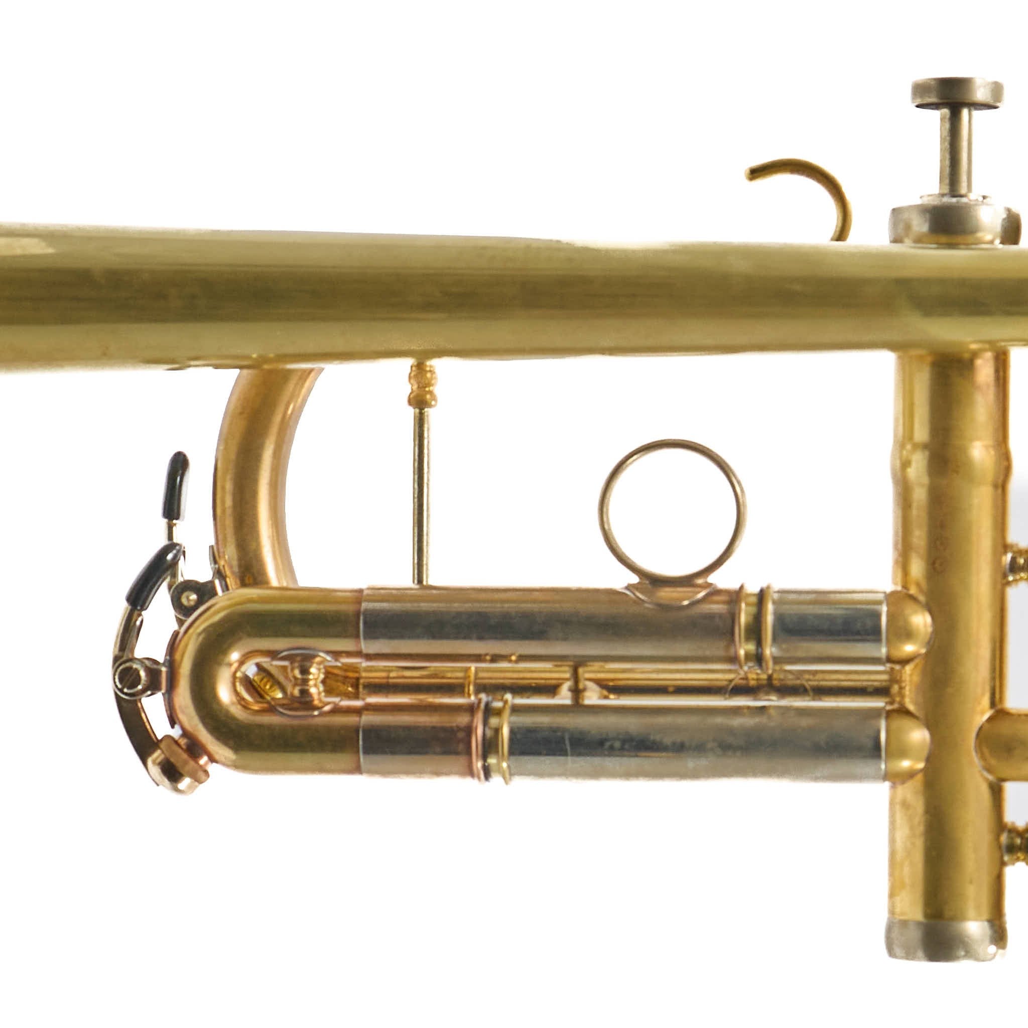 Schagerl 'Charis' Large Bore C Trumpet in Raw Brass