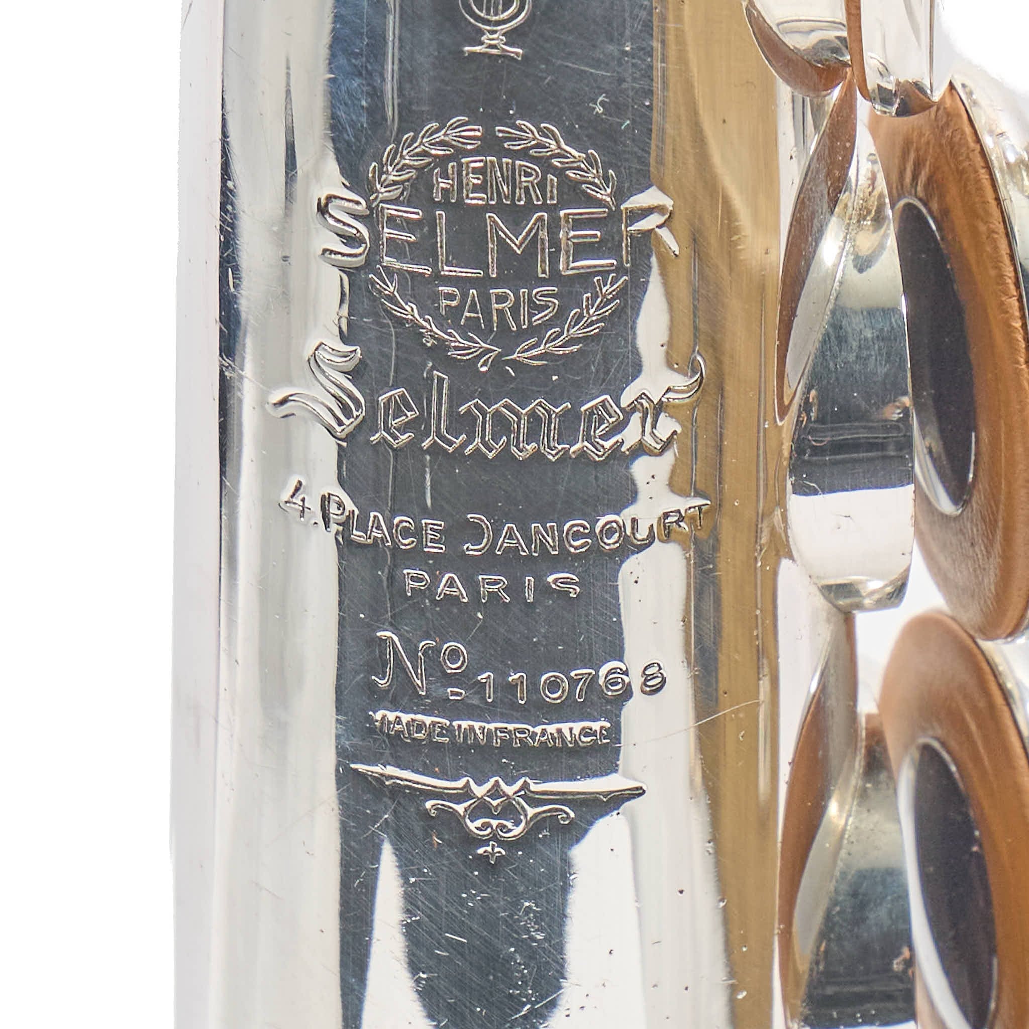 Selmer Paris Mark VI Soprano Saxophone in Original Silver