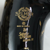 Selmer Paris Model 52JBL 'Series II Jubilee' Alto Saxophone in Black Lacquer MINT CONDITION