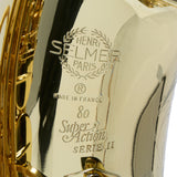 Selmer Paris Model 52U 'Series II Jubilee' Alto Saxophone SN 854008 OPEN BOX