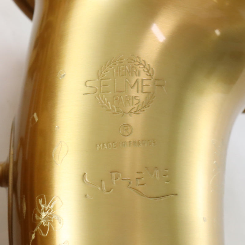 Selmer Paris Model 92M 'Supreme' Alto Saxophone in Matte SN N844746 OPEN BOX- for sale at BrassAndWinds.com