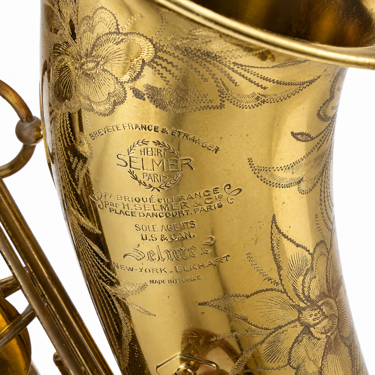 Selmer Paris Super Balanced Action Tenor Saxophone in Original Lacquer