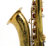 Selmer Paris Super Balanced Action Tenor Saxophone in Original Lacquer SN 48370 EXCELLENT
