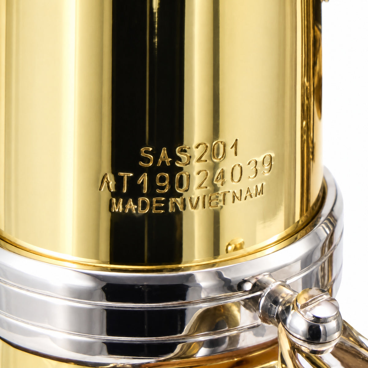 Selmer SAS201 Student Alto Saxophone in Clear Lacquer