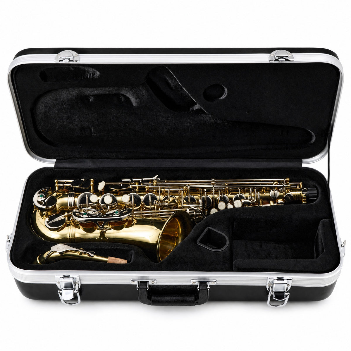 Selmer SAS201 Student Alto Saxophone in Clear Lacquer