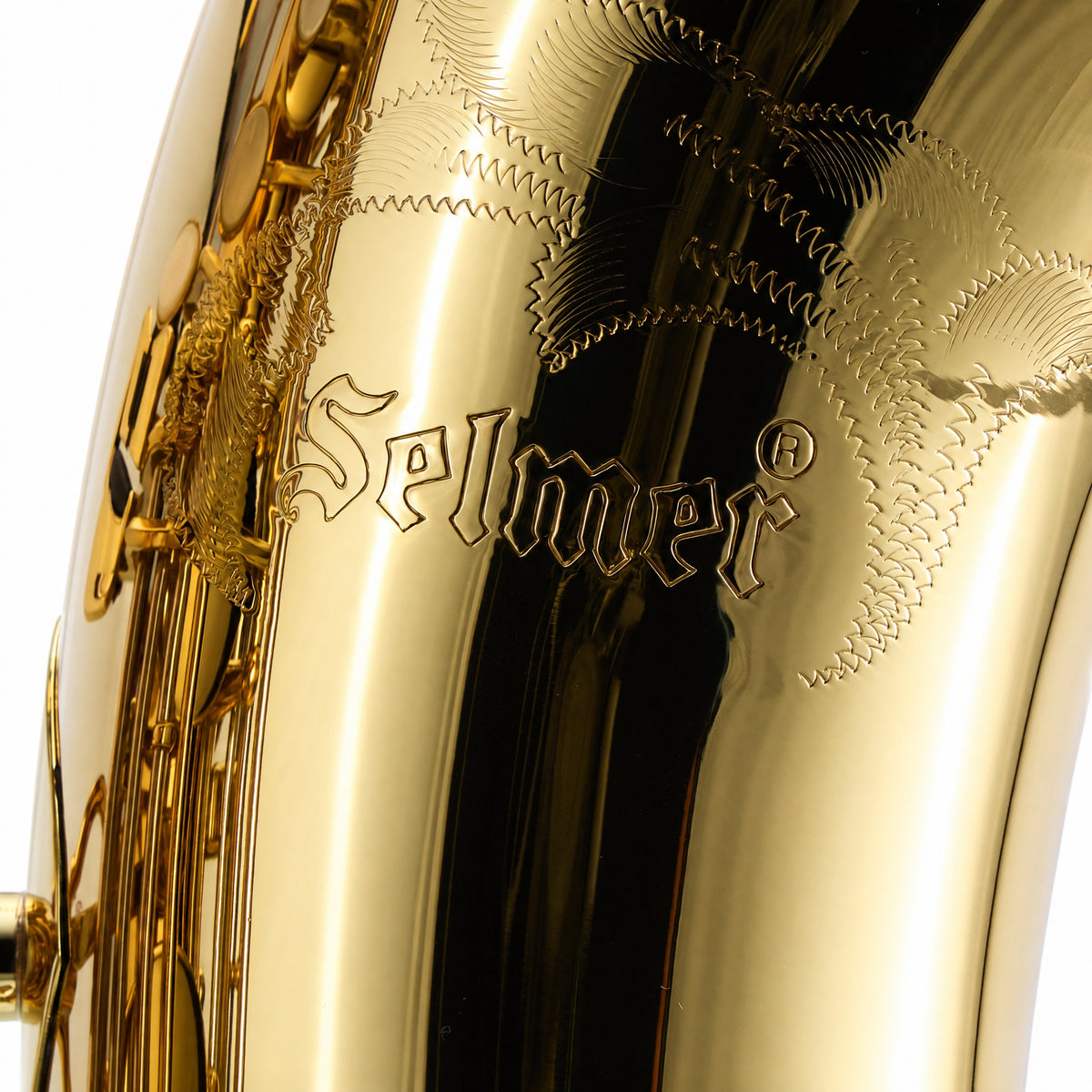 Selmer SBS411 Intermediate Eb Baritone Saxophone in Gold Lacquer