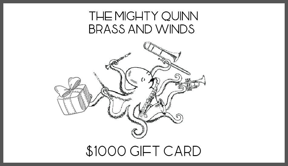 The Mighty Quinn Brass and Winds Gift Card