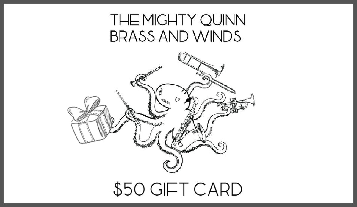 The Mighty Quinn Brass and Winds Gift Card