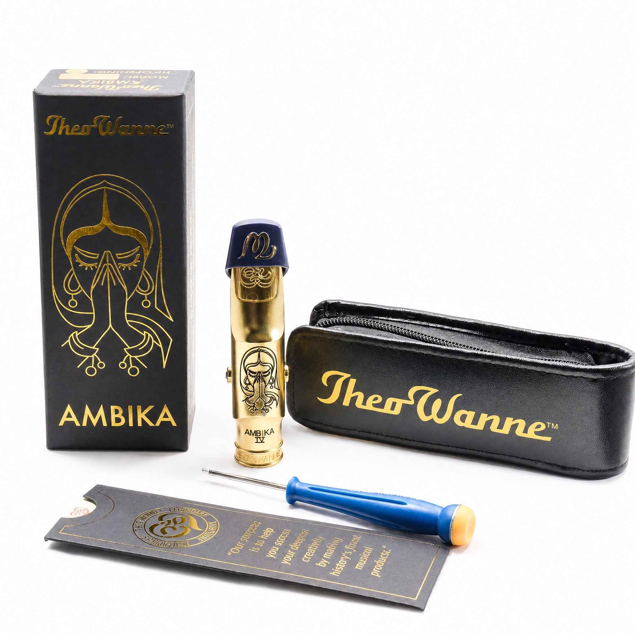 Theo Wanne AMBIKA4 Gold 7* Tenor Saxophone Mouthpiece
