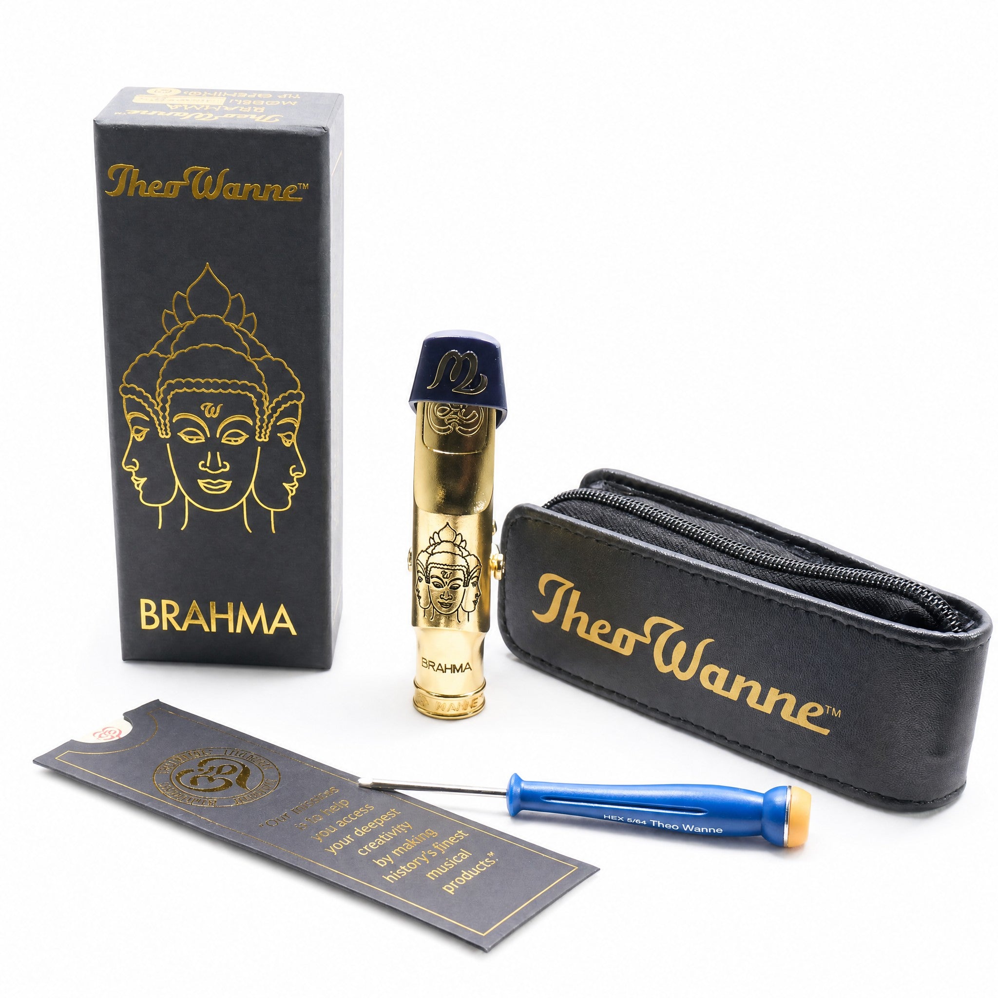 Theo Wanne BRAHMA Gold 6* Tenor Saxophone Mouthpiece