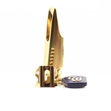 Theo Wanne EARTH2 Gold 7 Alto Saxophone Mouthpiece OPEN BOX