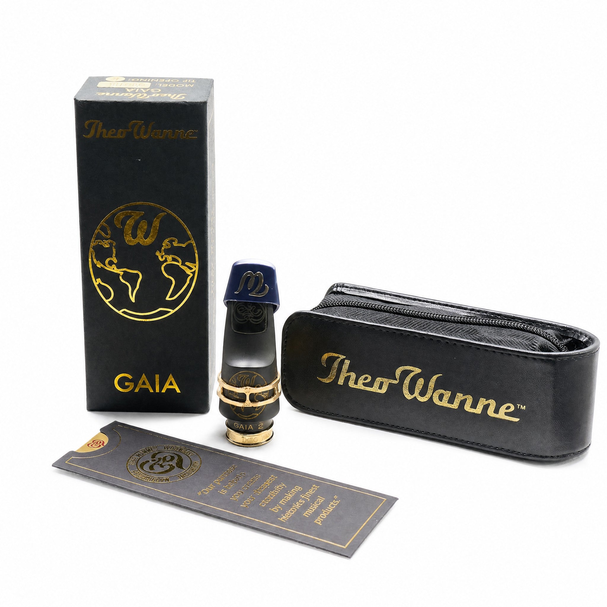 Theo Wanne GAIA2 Hard Rubber 6 Alto Saxophone Mouthpiece
