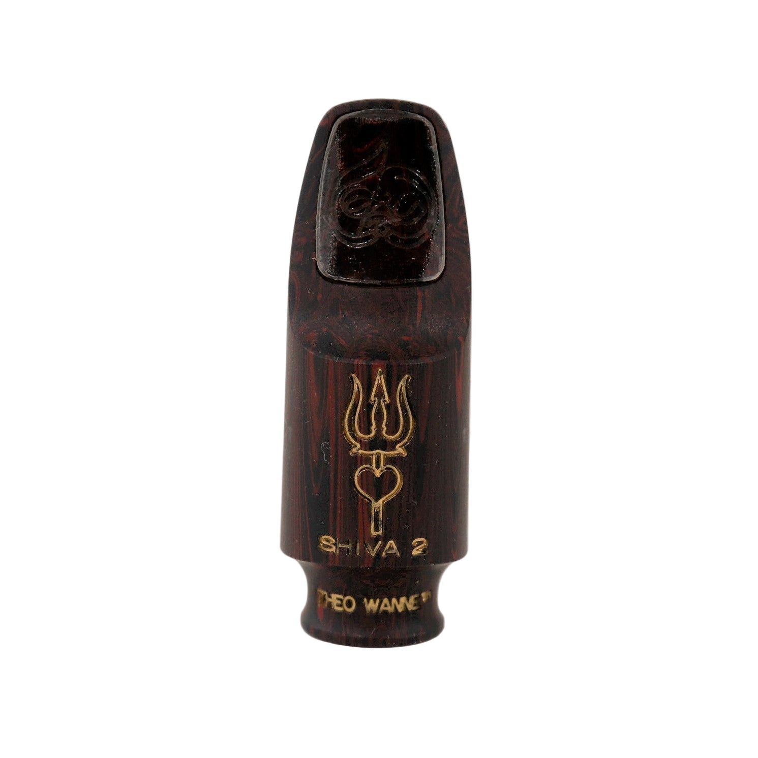 Theo Wanne SHIVA2 Red Marble 9 Soprano Saxophone Mouthpiece