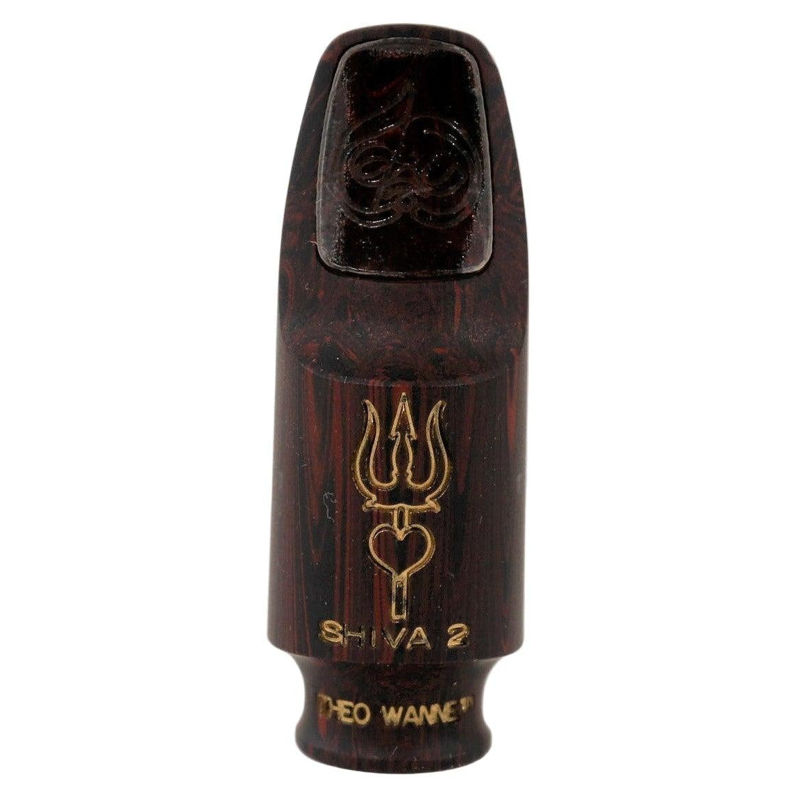 Theo Wanne SHIVA2 Red Marble 9 Soprano Saxophone Mouthpiece
