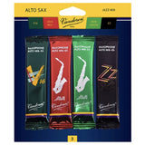 Vandoren Alto Saxophone Jazz Mix Card, Box of 4