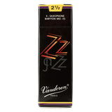 Vandoren ZZ Baritone Saxophone Reeds, Box of 5