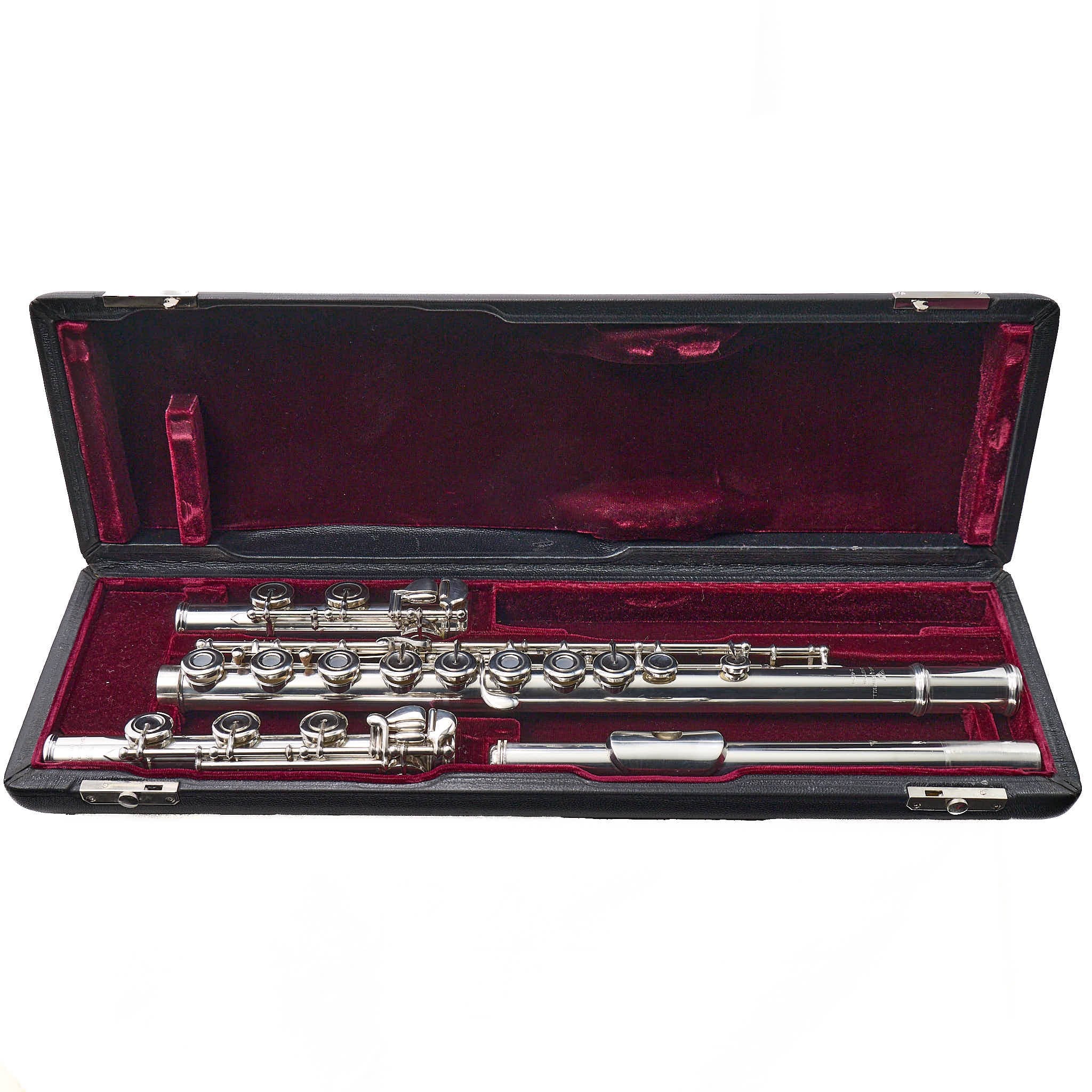 Verne Q. Powell Handmade Flute with Soldered Tone Holes, B and C Footjoints