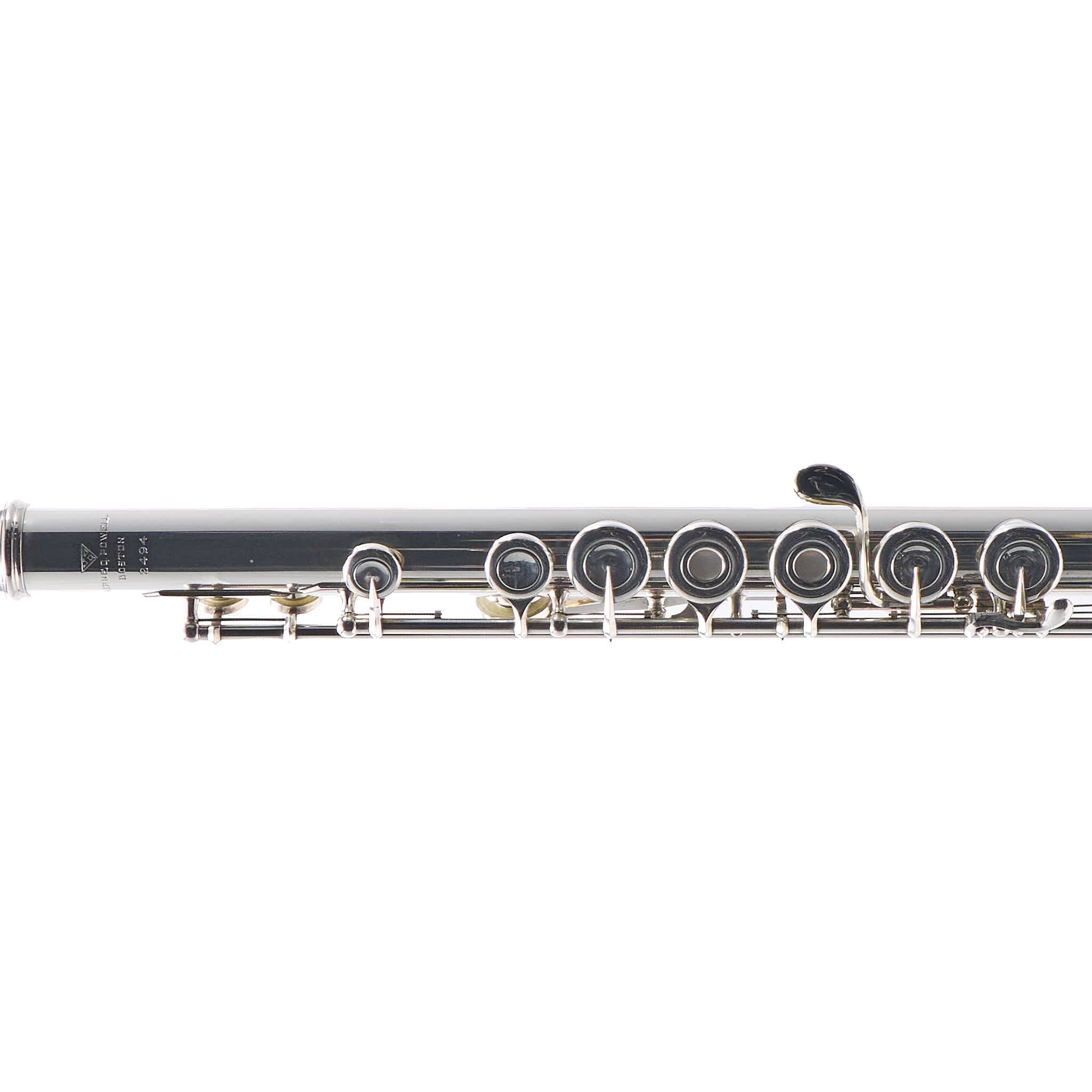 Verne Q. Powell Handmade Flute with Soldered Tone Holes, B and C Footjoints