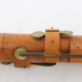 W. Hall New York Boxwood Clarinet in F Circa 1860 HISTORIC COLLECTION