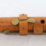 W. Hall New York Boxwood Clarinet in F Circa 1860 HISTORIC COLLECTION