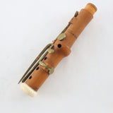 W. Hall New York Boxwood Clarinet in F Circa 1860 HISTORIC COLLECTION
