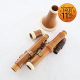 W. Hall New York Boxwood Clarinet in F Circa 1860 HISTORIC COLLECTION