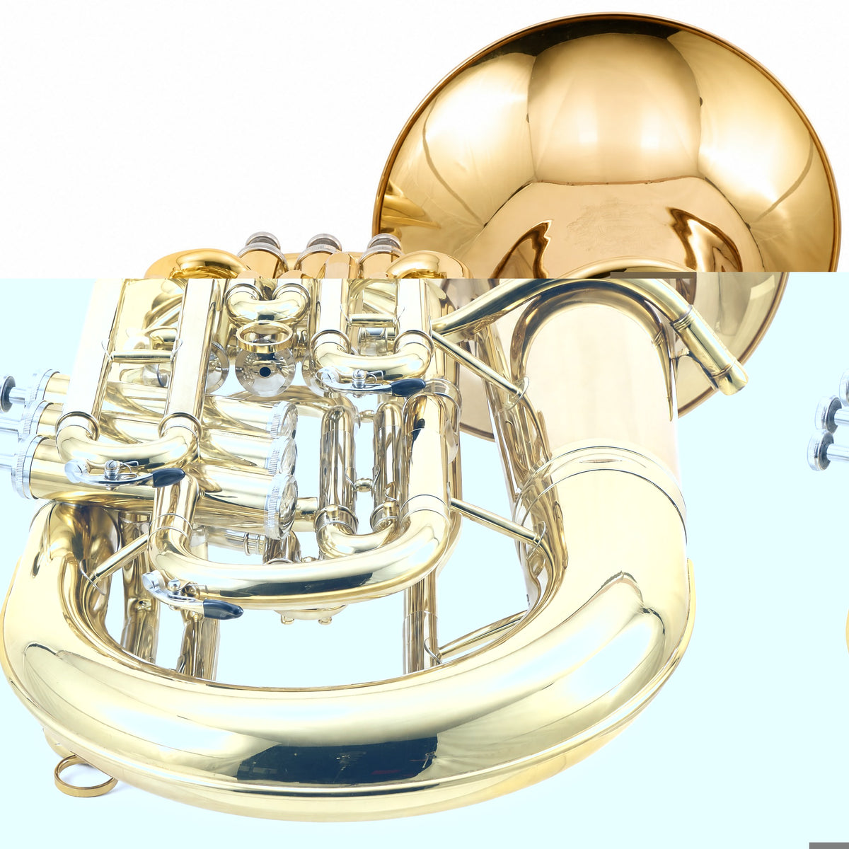 Wessex French Professional C Tuba in Lacquer