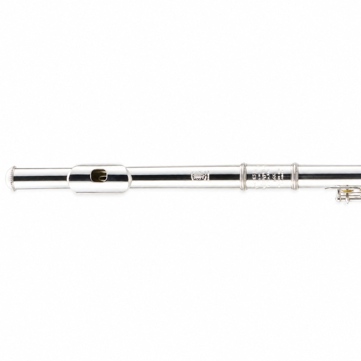 Willam. S. Haynes 5PT 16 ST OCEB Professional C Flute in 5% Platinum