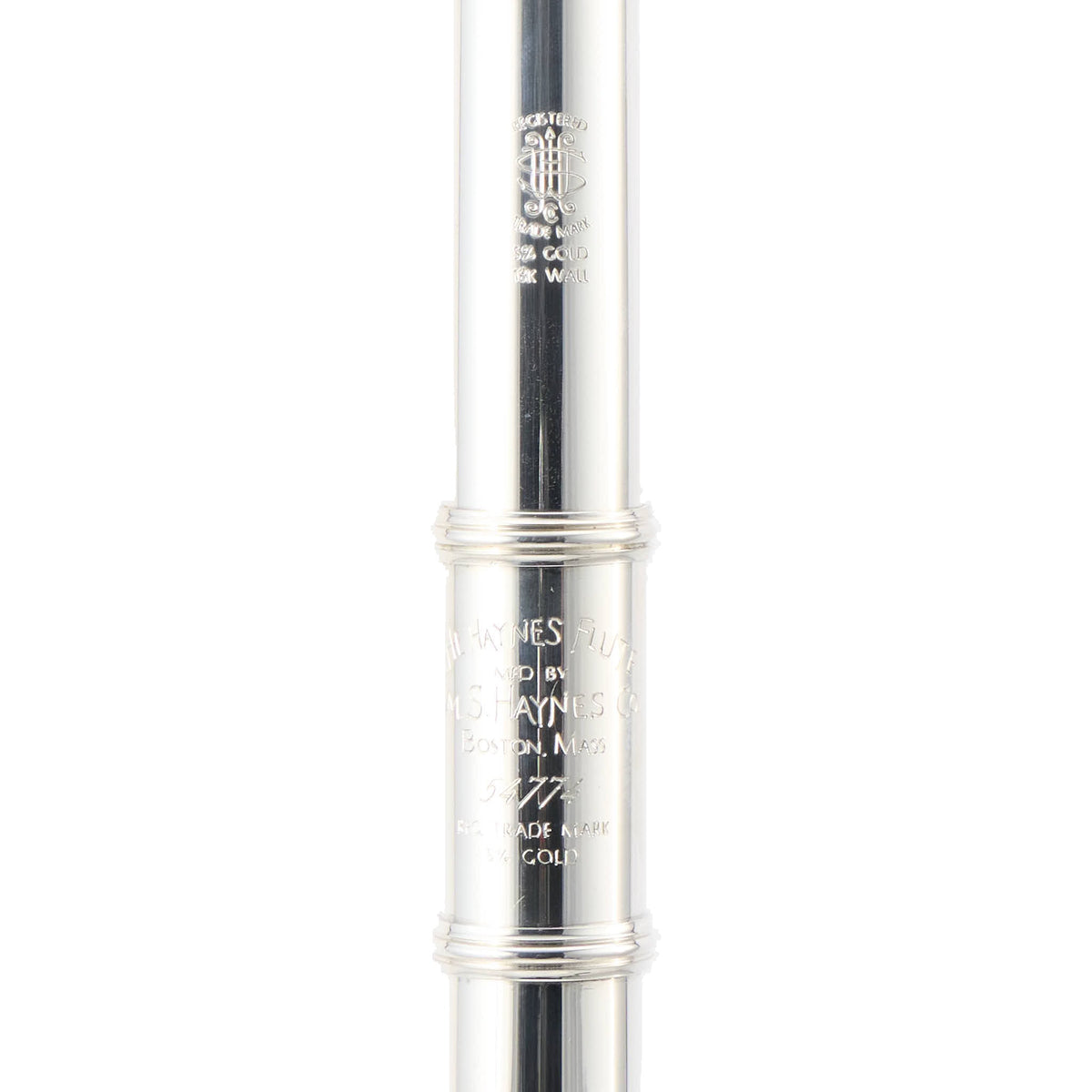 William S. Haynes 5P ST OCDB Custom 5% Gold Professional Flute