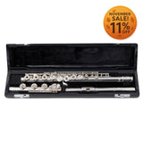 William S. Haynes AF780SE-BO C# 'Amadeus' Solid Silver Flute SN 2405197 OPEN BOX