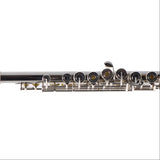 William S. Haynes AF900SE-BO C# 'Amadeus' Solid Silver Flute SN 11002 EXCELLENT