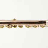 William S. Haynes Q-Fusion 9K Gold Flute with Offset G, B Foot SN 9827 OPEN BOX